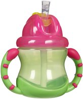 Thumbnail for your product : Nuby 2 Handle Straw Cup - Girl - 8 oz
