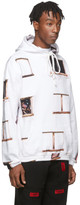 Thumbnail for your product : 424 White Wall Hoodie