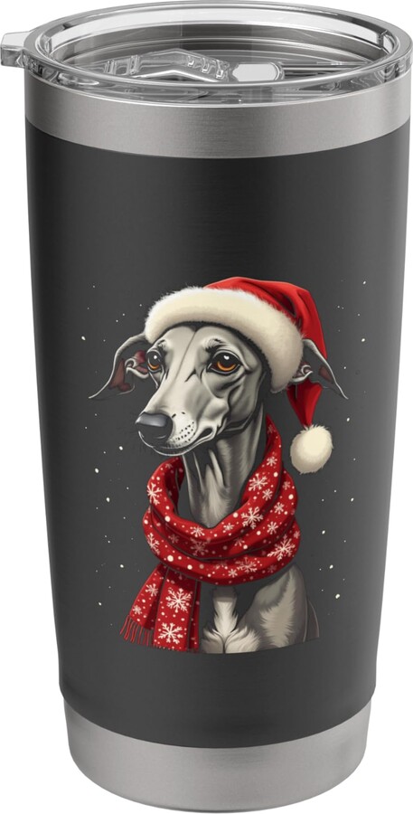 Greyhound, Christmas, Graphic Design Greyhound, Christmas, Graphic Stainless Steel Insulated Tumbler