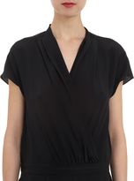 Thumbnail for your product : Barneys New York Surplice Jumpsuit-Black