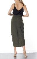 Thumbnail for your product : Meem Label Blake Green Tulip Skirt