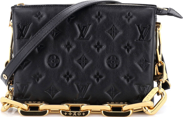Louis Vuitton Coussin Bag Monogram Embossed Lambskin BB