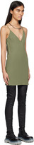 Thumbnail for your product : Rick Owens Green Slip Minidress