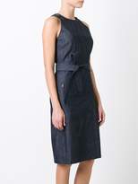 Thumbnail for your product : Tomas Maier belted denim dress
