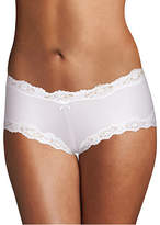 Thumbnail for your product : Maidenform Scalloped Lace-Trim Microfiber Cheeky Panty 40823