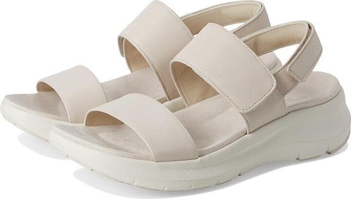 Rockport Qwera Women's Dress Sandals Ivory Leather : 7 M (B)