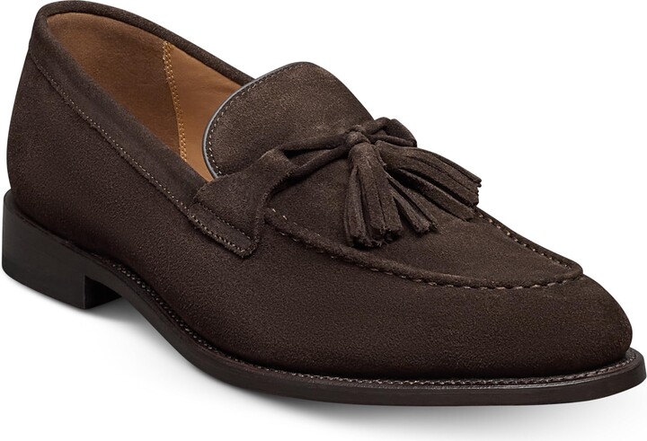 Allen Edmonds Men's Sidney Loafer Polo Brown Leather 9.5 D