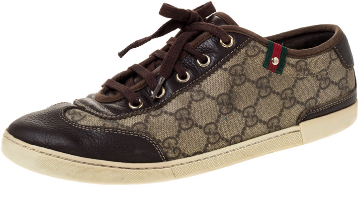 gucci supreme low top sneakers