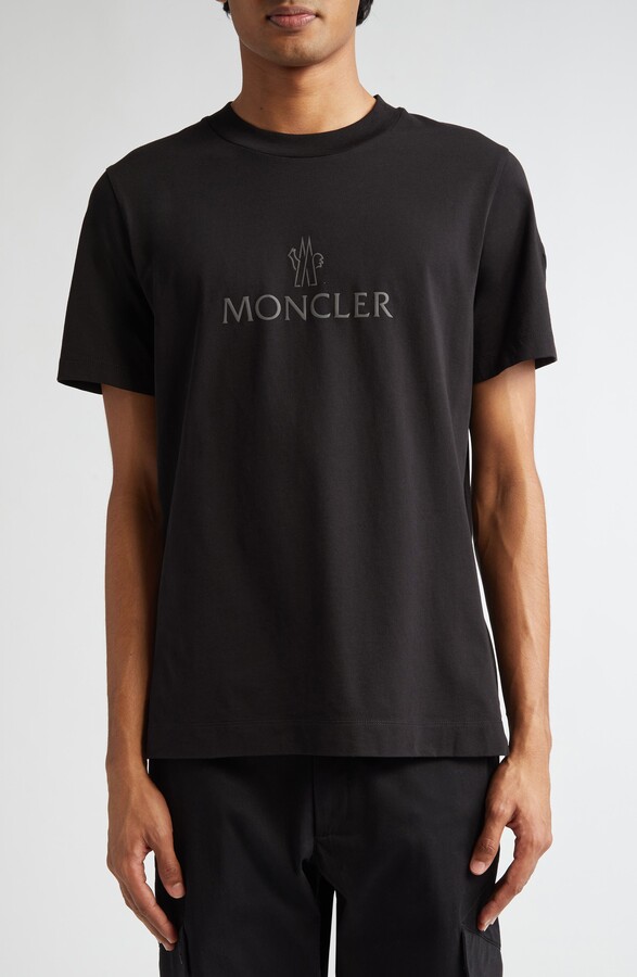 Moncler Logo Embellished T-Shirt