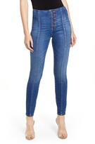 Thumbnail for your product : Blank NYC The Great Jones Seam Detail Skinny Jeans