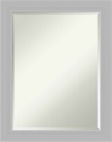Thumbnail for your product : Amanti Art Brushed Sterling 22x28 Bathroom Mirror