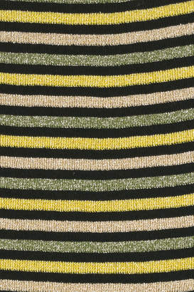 Sonia Rykiel Striped Top with Metallic Thread