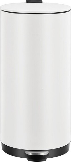 Jojoka 8GallonRoundTrashCan30LModernGarbageCanwithSoftCloseLidandFootPedal