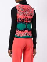 Thumbnail for your product : M Missoni patterned knit vest