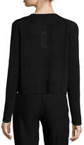 Thumbnail for your product : Eileen Fisher Fine Crepe-Knit Cropped Cardigan