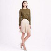 Thumbnail for your product : J.Crew Laser-cut pleated skirt