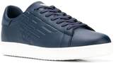 Thumbnail for your product : Emporio Armani Ea7 logo leather sneakers