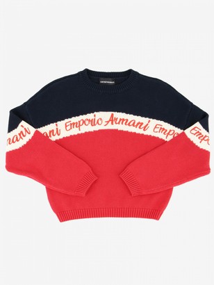 girls armani jumper