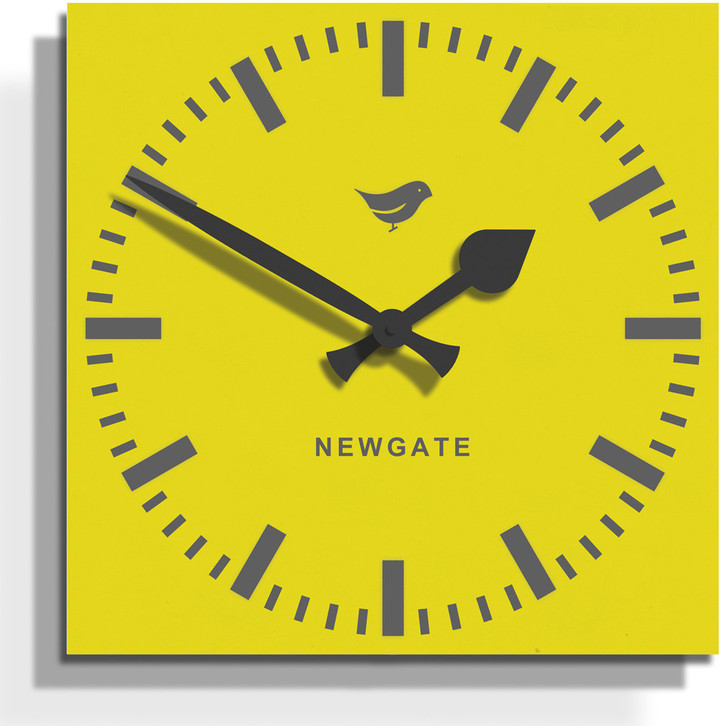 Newgate Clocks Depot Clock Sunblaze Yellow 50cm dia ShopStyle Home