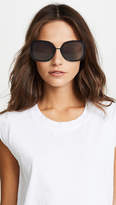 Thumbnail for your product : Alexander McQueen Sculpted Metal Square Sunglasses