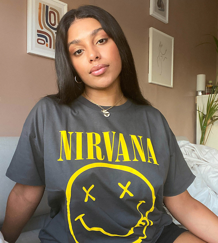 oversized nirvana shirt