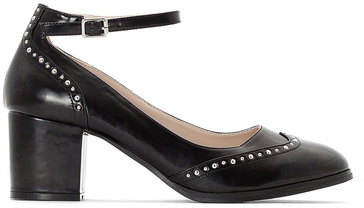 wide fit mary jane court shoe