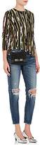 Thumbnail for your product : Moussy VINTAGE Women's Latrobe Distressed Tapered Jeans - Md. Blue