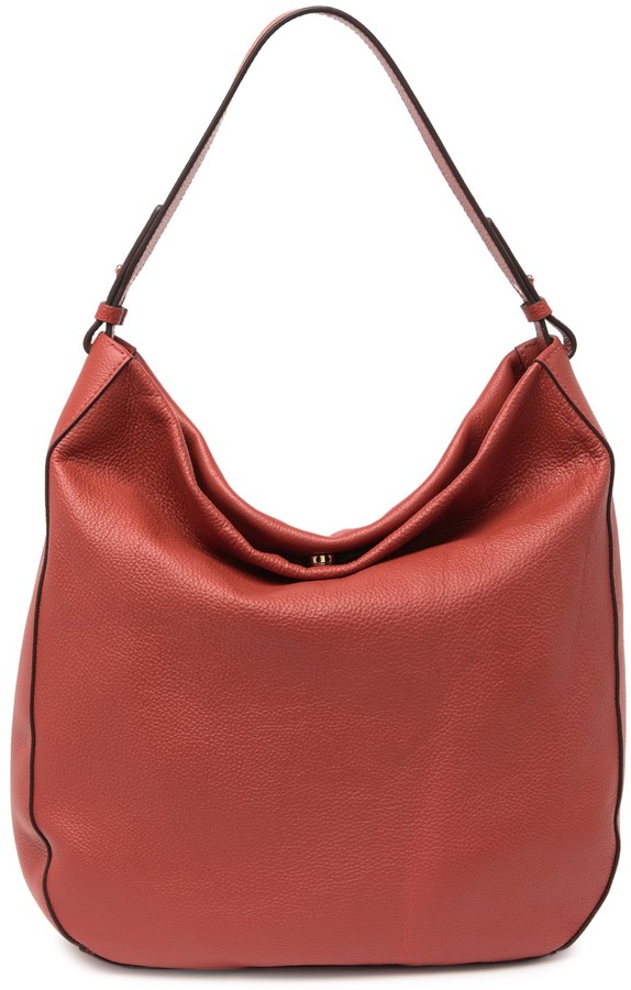 Melrose and Market Hazel Leather Hobo Bag ShopStyle