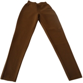 Thumbnail for your product : Alaia Camel Wool Trousers