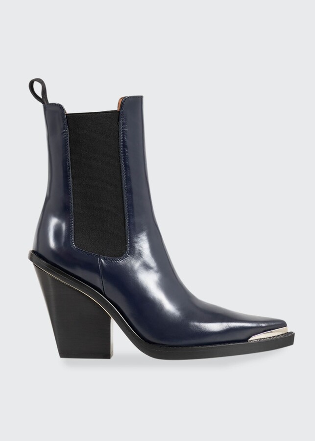 pointed toe western booties