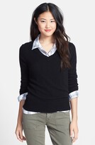 Thumbnail for your product : Halogen Cashmere V-Neck Sweater
