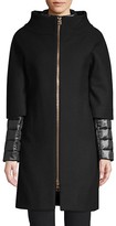 Thumbnail for your product : Herno Zip-Front Wool Coat