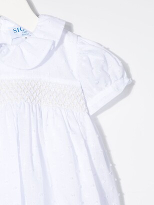 Siola Dot-Embroidered Cotton Body