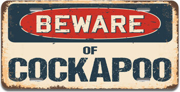 SignMission Beware of Cockapoo Aluminum Plate Frame - ShopStyle