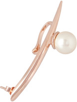 Thumbnail for your product : Swarovski Ryan Storer Rose gold-plated pearl earrings