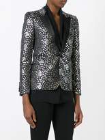 Thumbnail for your product : Saint Laurent star jacquard blazer