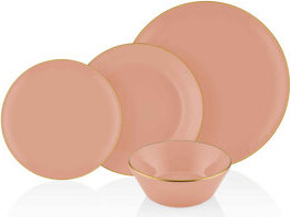 East Urban Home Aderholt 24 Piece Dinnerware Set Service for 6