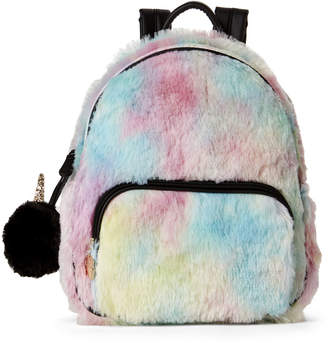 Betsey Johnson Luv Betsey By Rainbow Fur Backpack
