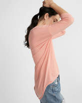 Thumbnail for your product : Express One Eleven V-Neck Burnout London Tee
