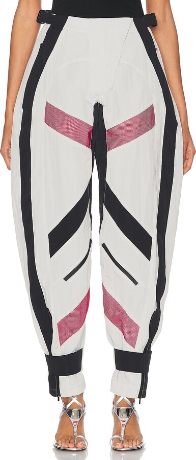 ATTICO Long Pant in White,Black