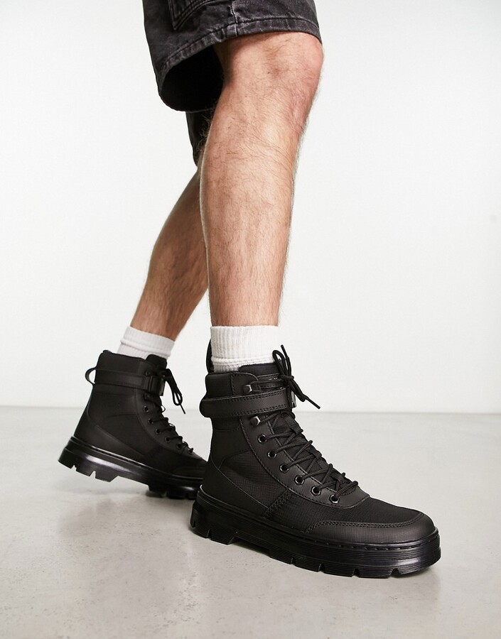 Dr. Martens combs tech 8 eye boots in black - ShopStyle