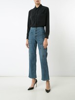 Thumbnail for your product : RtA Worker high-waist flared jeans