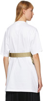 Thumbnail for your product : Junya Watanabe White and Beige Trench T-Shirt