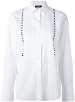 Valentino - Rockstud tuxedo shirt - women - coton - 46