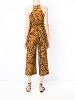 Thumbnail for your product : Andrea Marques Wide Leg Cropped Jumpsuit
