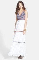 Thumbnail for your product : Free People 'Party Soleil' Beaded Cotton Maxi Dress