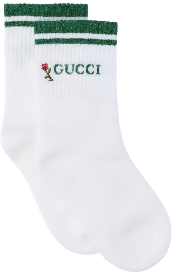 Gucci White Women's Socks | Shop the world's largest collection of fashion  | ShopStyle