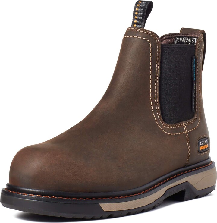 Ariat Women's Riveter Chelsea CSA Waterproof Composite Toe Work Boot