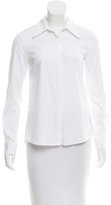Thumbnail for your product : A.L.C. Slit-Accented Poplin Button-Up