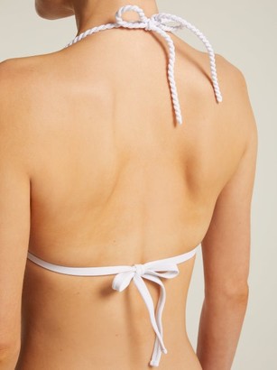 Heidi Klein Core Triangle Bikini Top - White